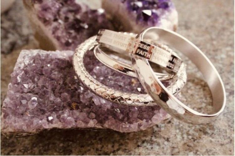 Afbeeldingen van ZILVEREN ARMBAND QUOTE M